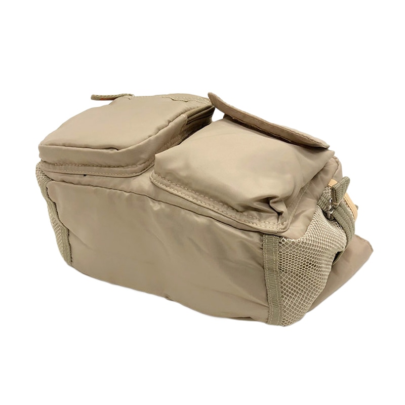 優美社 多機能ボンディングウェストバッグ 3E82-01 ベージュ 1個(ご注文単位1個)【直送品】