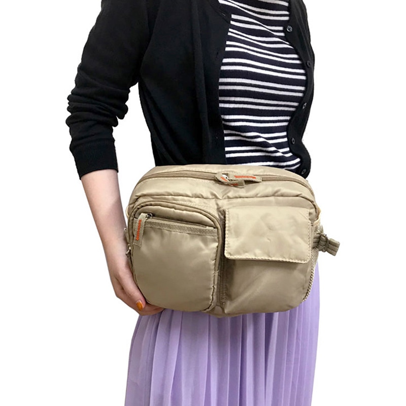 優美社 多機能ボンディングウェストバッグ 3E82-01 ベージュ 1個(ご注文単位1個)【直送品】