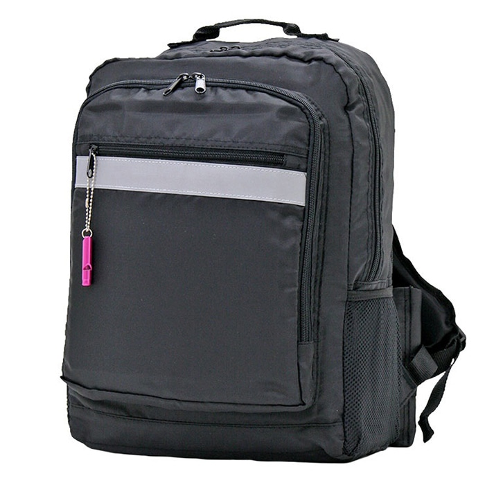 優美社 水に浮く防災リュック 3R70 黒 1個（ご注文単位1個）【直送品】