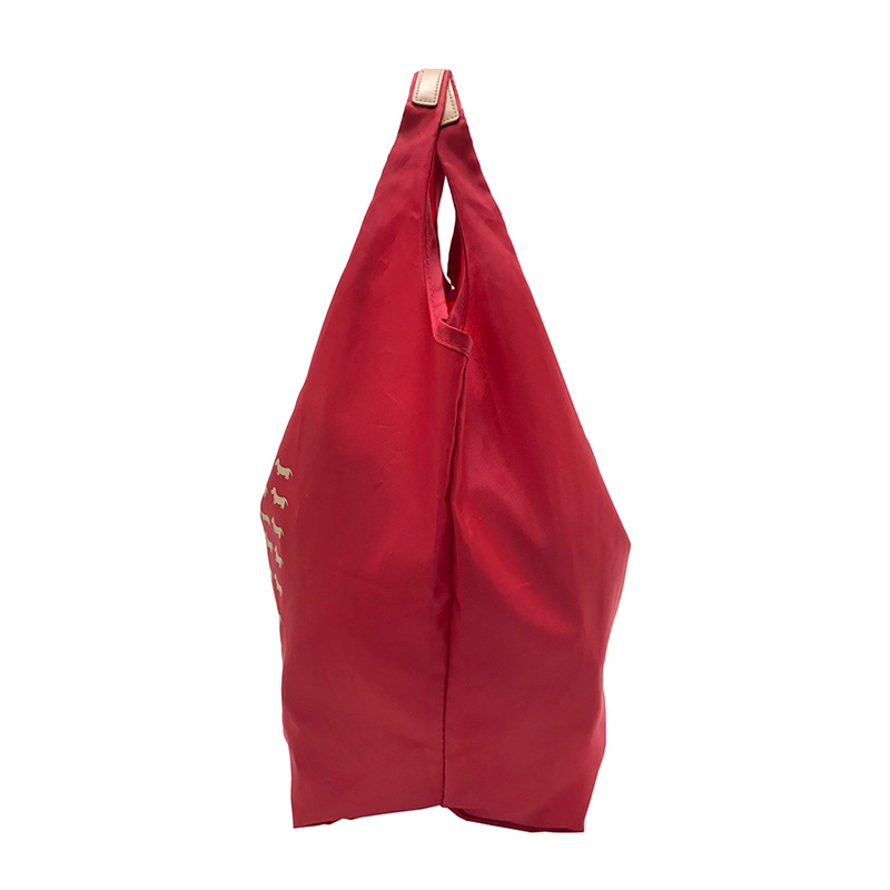 優美社 コンパクトエコバック　ウォーリー 3L01-01 アカ 1個（ご注文単位1個）【直送品】