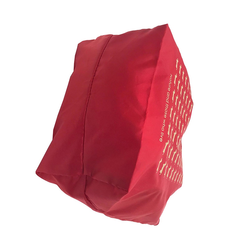 優美社 コンパクトエコバック　ウォーリー 3L01-01 アカ 1個（ご注文単位1個）【直送品】