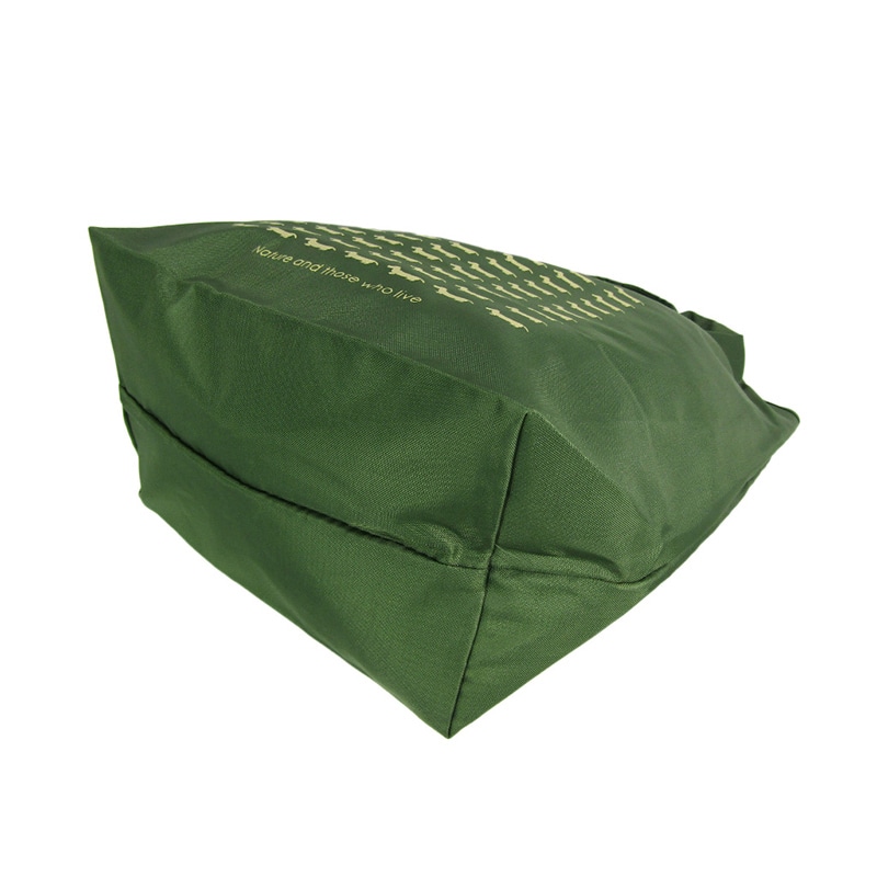 優美社 コンパクトエコバック　ウォーリー 3L01-01 カーキ 1個（ご注文単位1個）【直送品】