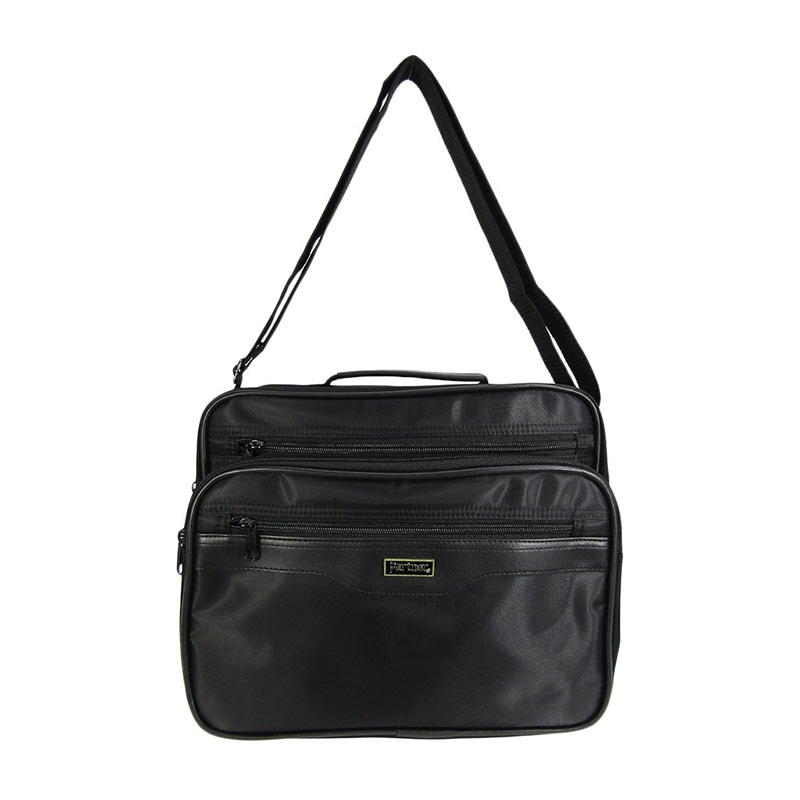 優美社 ビジネスショルダーバッグ 横型 3M73　クロ 1個（ご注文単位1個）【直送品】