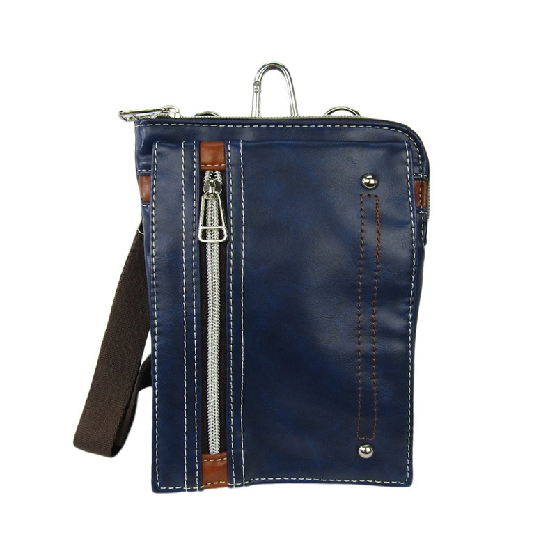 優美社 ウェストバッグ　PUシザー 1729 ネイビー 1本（ご注文単位1本）【直送品】