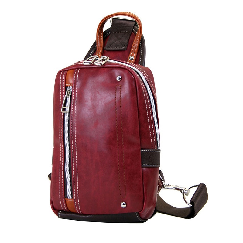 優美社 合皮ボディバッグ 1730 レッド 1本（ご注文単位1本）【直送品】