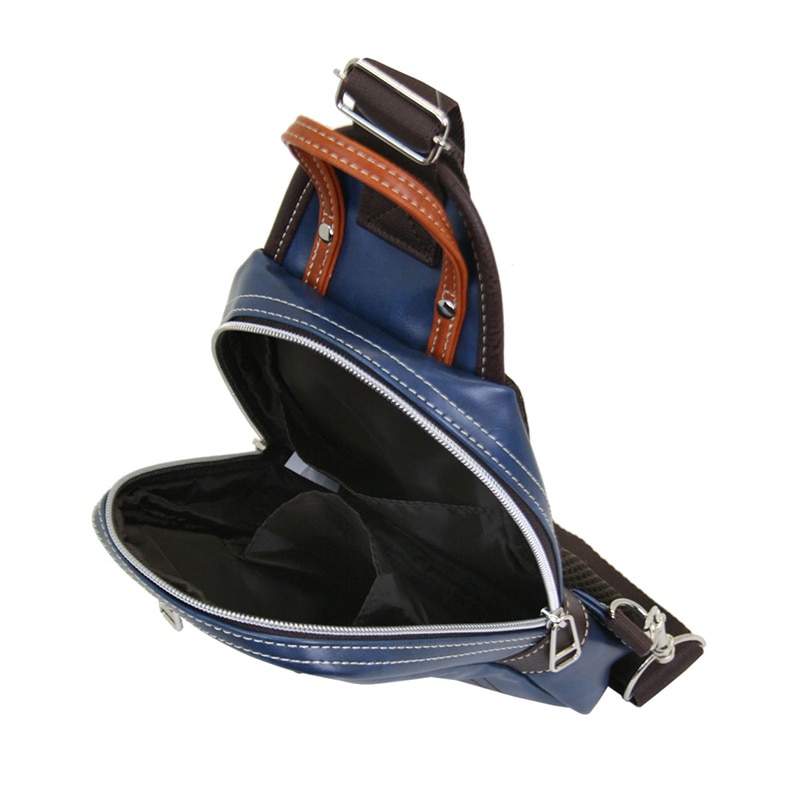 優美社 合皮ボディバッグ 1730 ネイビー 1本(ご注文単位1本)【直送品】