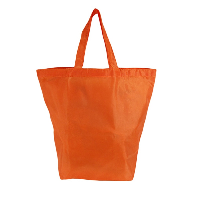 優美社 コンパクトエコバッグ 9025 オレンジ 1個(ご注文単位1個)【直送品】