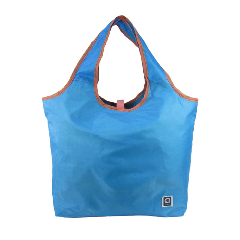 優美社 コンパクト　保冷エコバッグ L 4142　ブルー 1個（ご注文単位1個）【直送品】