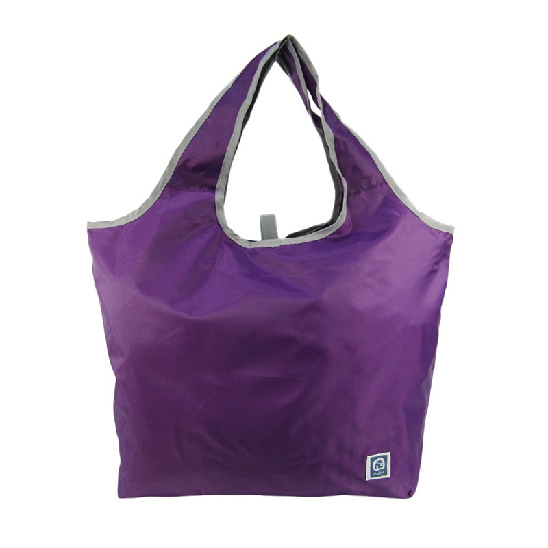 優美社 コンパクト　保冷エコバッグ L 4142　ムラサキ 1個（ご注文単位1個）【直送品】