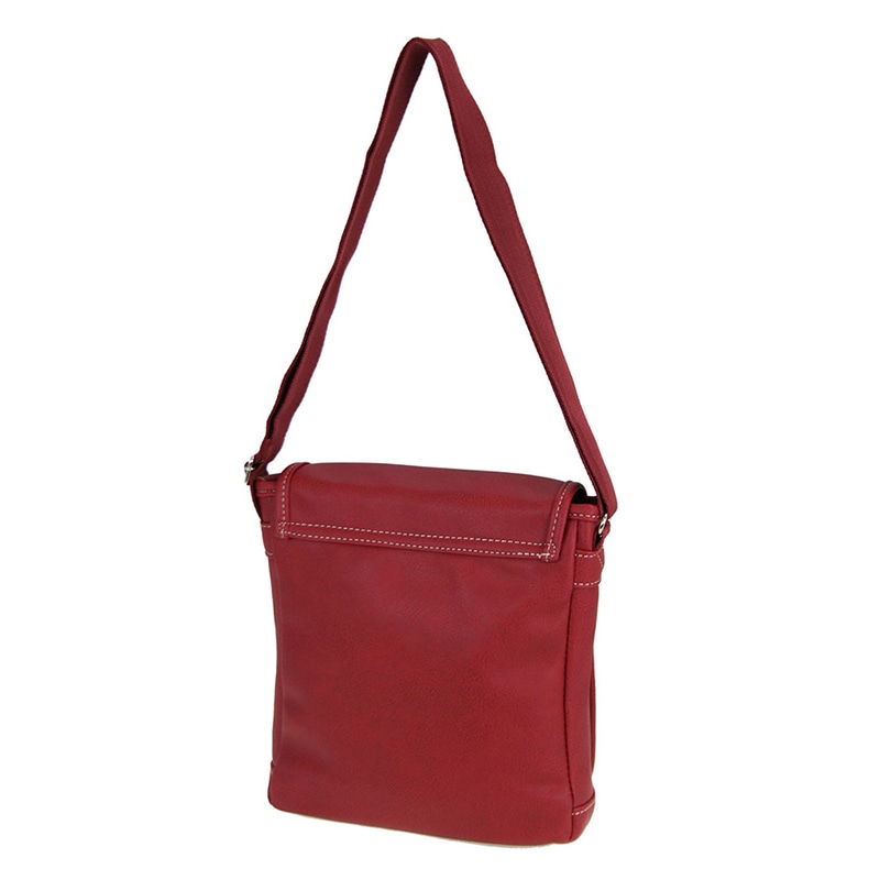 優美社 キュービックコアショルダーバッグ 1870 赤 1個(ご注文単位1個)【直送品】