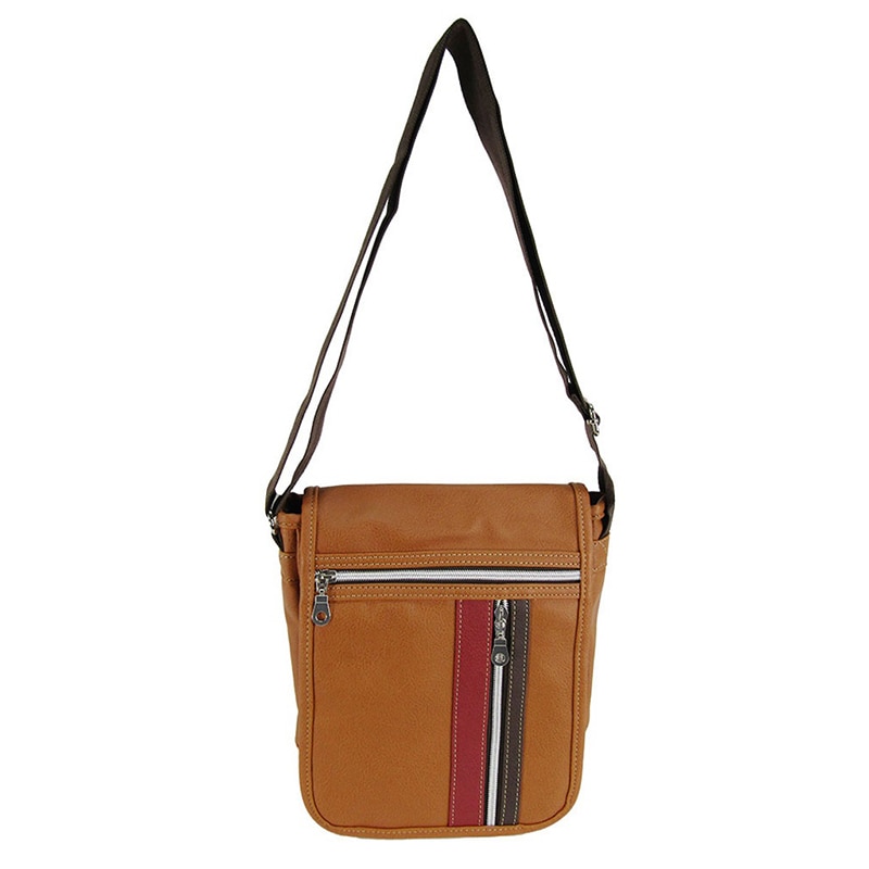 優美社 キュービックコアショルダーバッグ 1870 茶 1個（ご注文単位1個）【直送品】