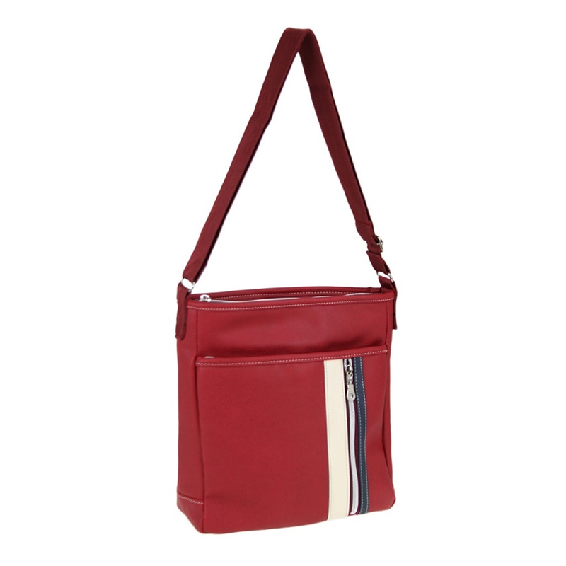 優美社 キュービックコアショルダーバッグ 1871 赤 1個（ご注文単位1個）【直送品】