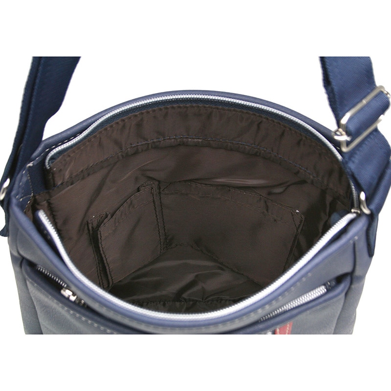 優美社 キュービックコアショルダーバッグ 1871 紺 1個(ご注文単位1個)【直送品】