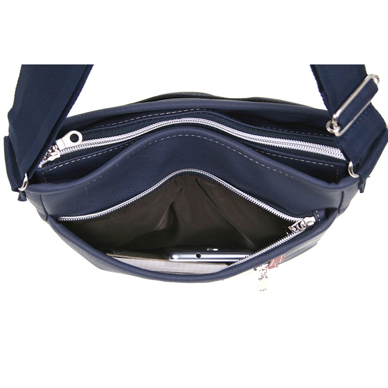 優美社 キュービックコアショルダーバッグ 1871 紺 1個(ご注文単位1個)【直送品】