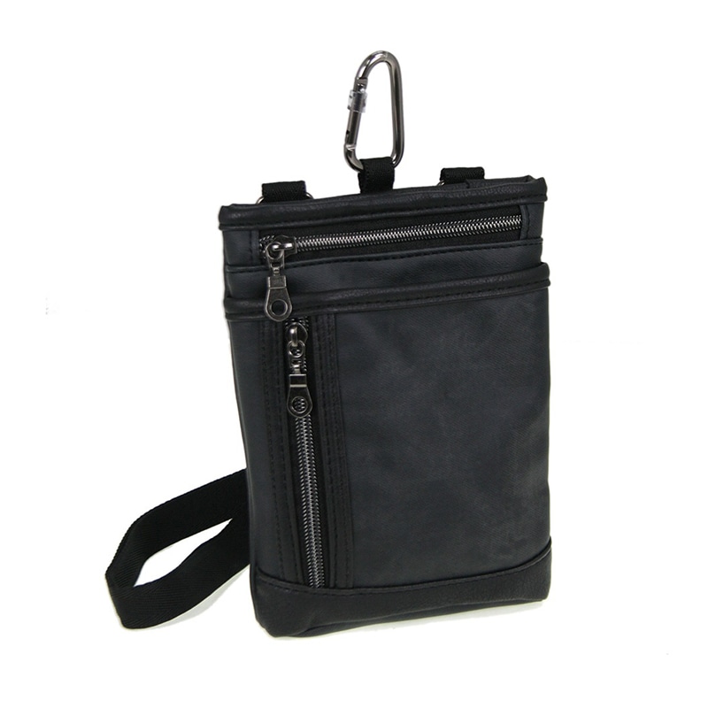 優美社 デニムPUシザーバッグ 1852 ブラック 1本（ご注文単位1本）【直送品】