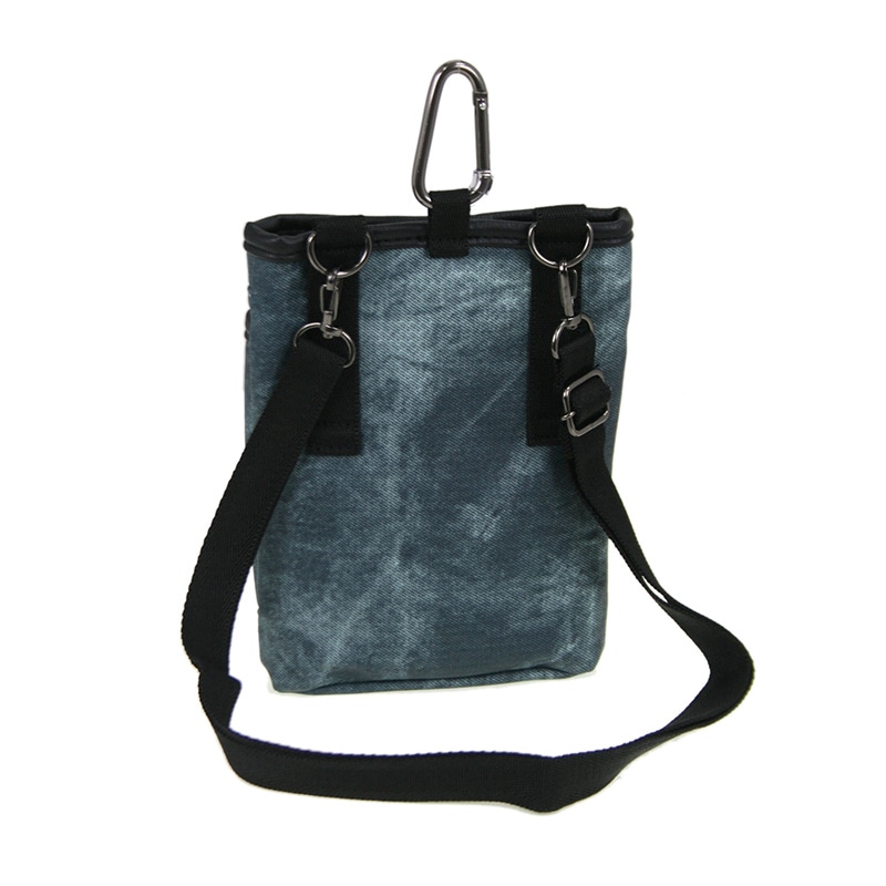 優美社 デニムPUシザーバッグ 1852 ネイビー 1本(ご注文単位1本)【直送品】