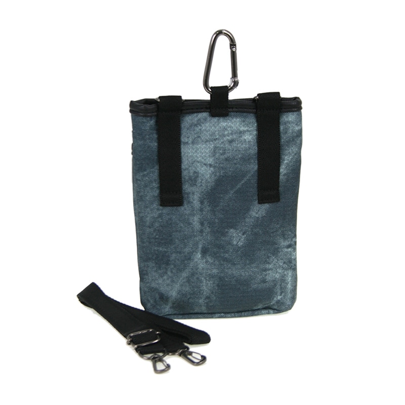 優美社 デニムPUシザーバッグ 1852 ネイビー 1本(ご注文単位1本)【直送品】