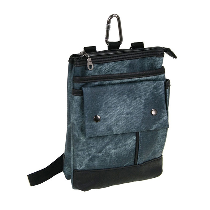 優美社 デニムPUシザーバッグ 1854 ネイビー 1本（ご注文単位1本）【直送品】