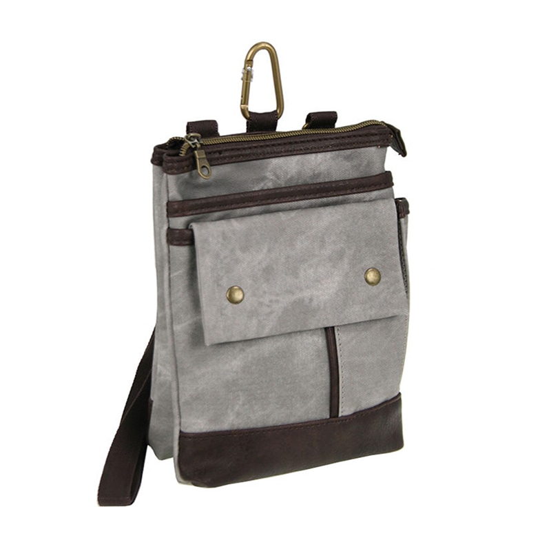 優美社 デニムPUシザーバッグ 1854 グレー 1本（ご注文単位1本）【直送品】