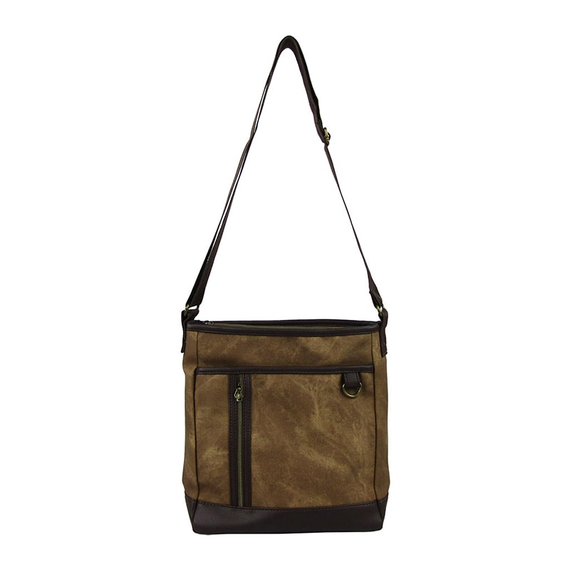 優美社 キュービックコアショルダーバッグ 1855 茶 1個（ご注文単位1個）【直送品】