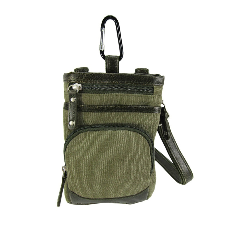 優美社 2WAY　帆布シザーバッグ 3T58 カーキ 1本（ご注文単位1本）【直送品】