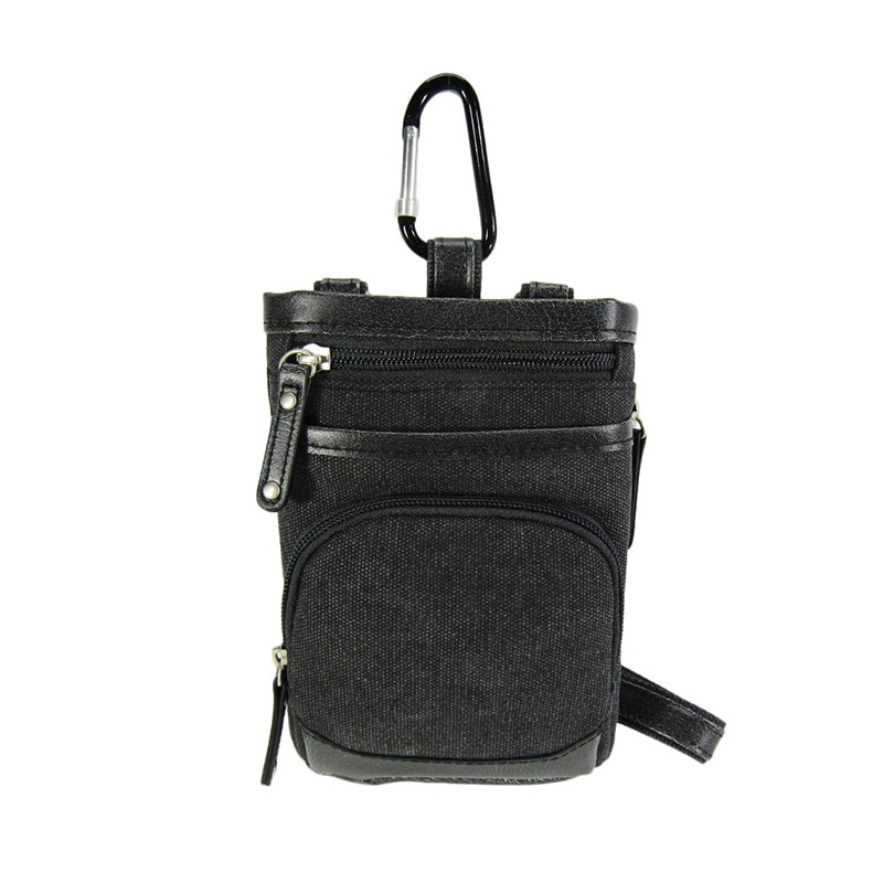 優美社 2WAY　帆布シザーバッグ 3T58 ブラック 1本（ご注文単位1本）【直送品】