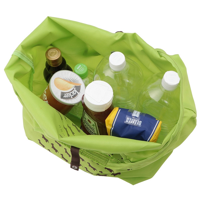 優美社 コンパクトエコバック ウォーリー 3L02-01 グリーン 1個(ご注文単位1個)【直送品】