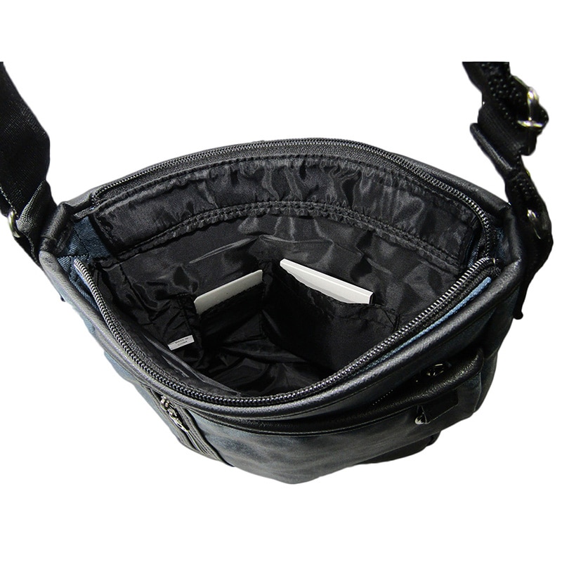 優美社 キュービックコアショルダーバッグ 1855 紺 1個(ご注文単位1個)【直送品】