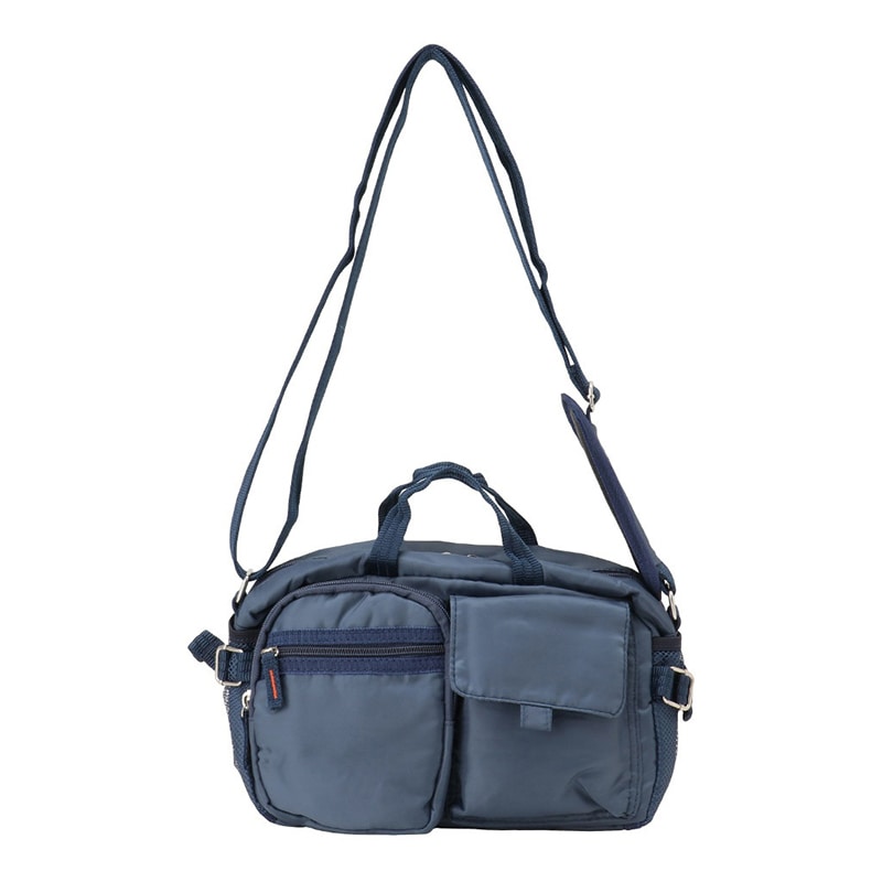 優美社 多機能ボンディングショルダー E990ー01 紺 1個（ご注文単位1個）【直送品】