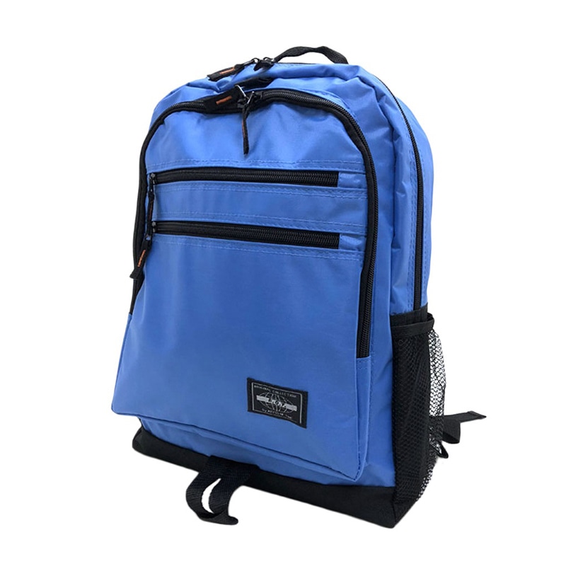 優美社 ファスナーポケット付きリュック 3543 サックス 1個（ご注文単位1個）【直送品】