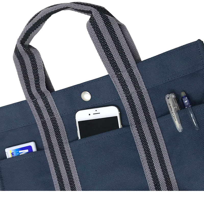 優美社 ラインベルトバッグ 3839-01 紺 1個(ご注文単位1個)【直送品】