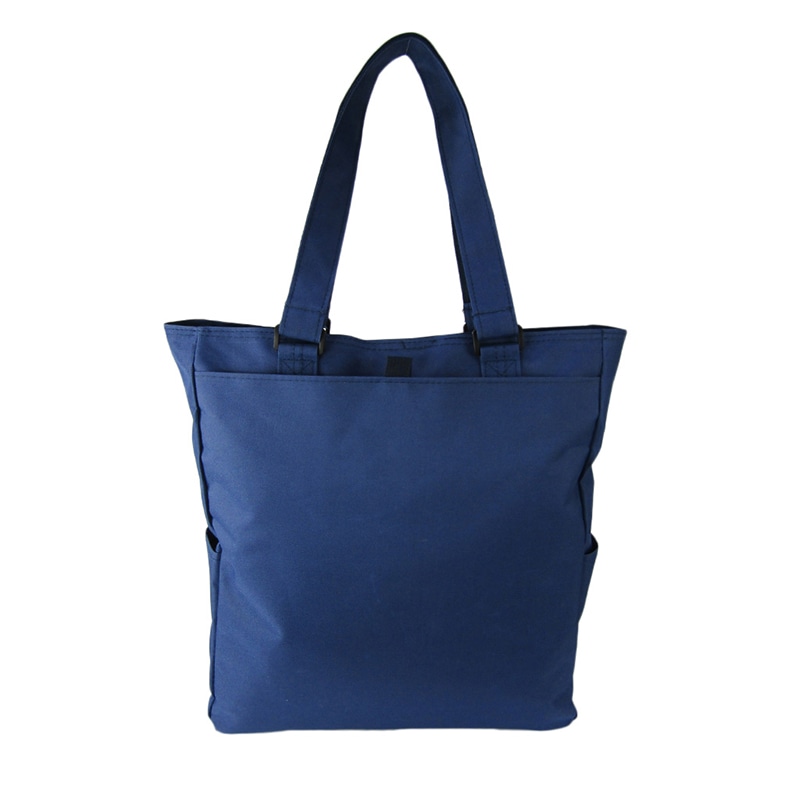 優美社 天ファスナートートバッグ 3975 紺 1個(ご注文単位1個)【直送品】