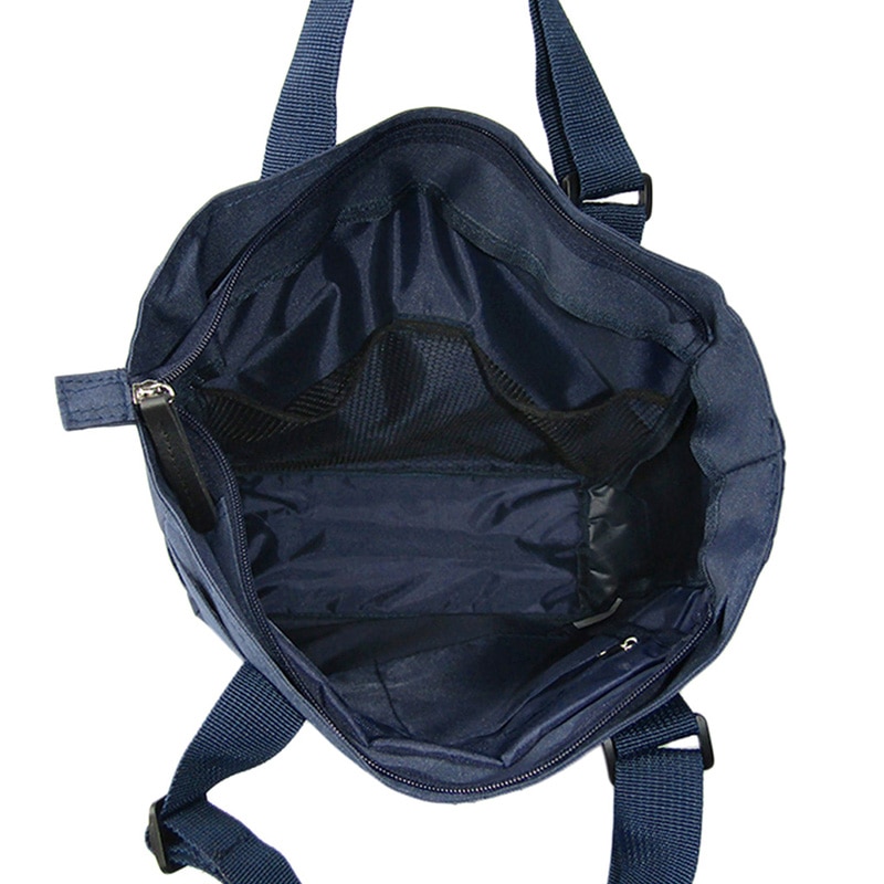 優美社 ハンドル調節可能トートバッグ 3974 紺 1個(ご注文単位1個)【直送品】