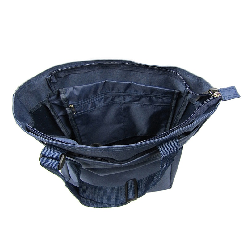 優美社 ハンドル調節可能トートバッグ 3974 紺 1個(ご注文単位1個)【直送品】