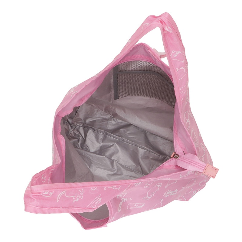 優美社 コンパクト保冷エコバッグ 4321-02 ピンク 1個(ご注文単位1個)【直送品】