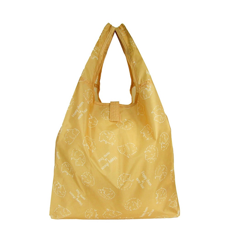 優美社 コンパクトエコバッグ 4324-05 ベージュ 1個（ご注文単位1個）【直送品】