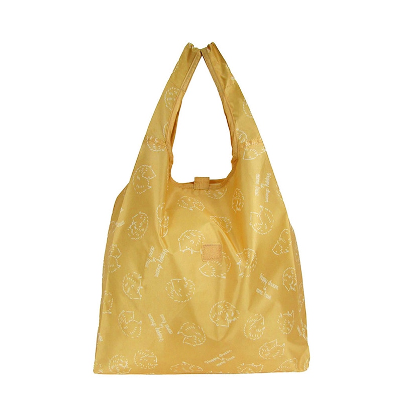 優美社 コンパクトエコバッグ 4324-05 ベージュ 1個(ご注文単位1個)【直送品】