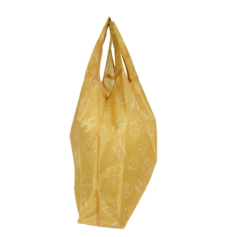 優美社 コンパクトエコバッグ 4324-05 ベージュ 1個(ご注文単位1個)【直送品】