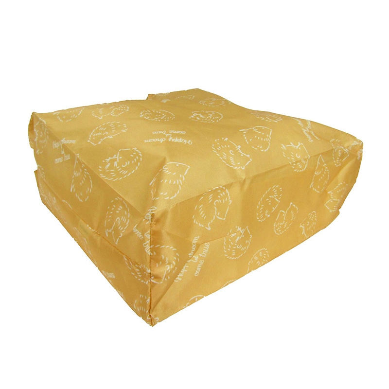 優美社 コンパクトエコバッグ 4324-05 ベージュ 1個(ご注文単位1個)【直送品】