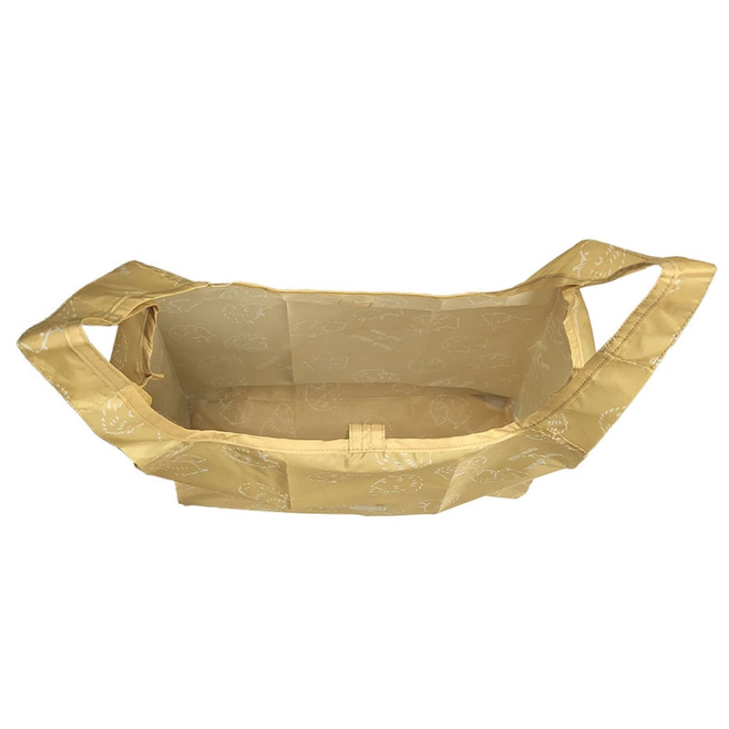 優美社 コンパクトエコバッグ 4324-05 ベージュ 1個(ご注文単位1個)【直送品】