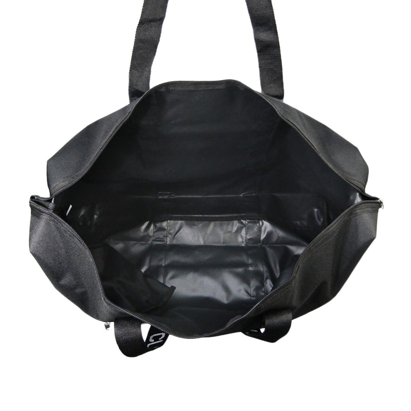 優美社 大容量コンパクトルーズボストンバッグ 3762-01 黒 1個(ご注文単位1個)【直送品】