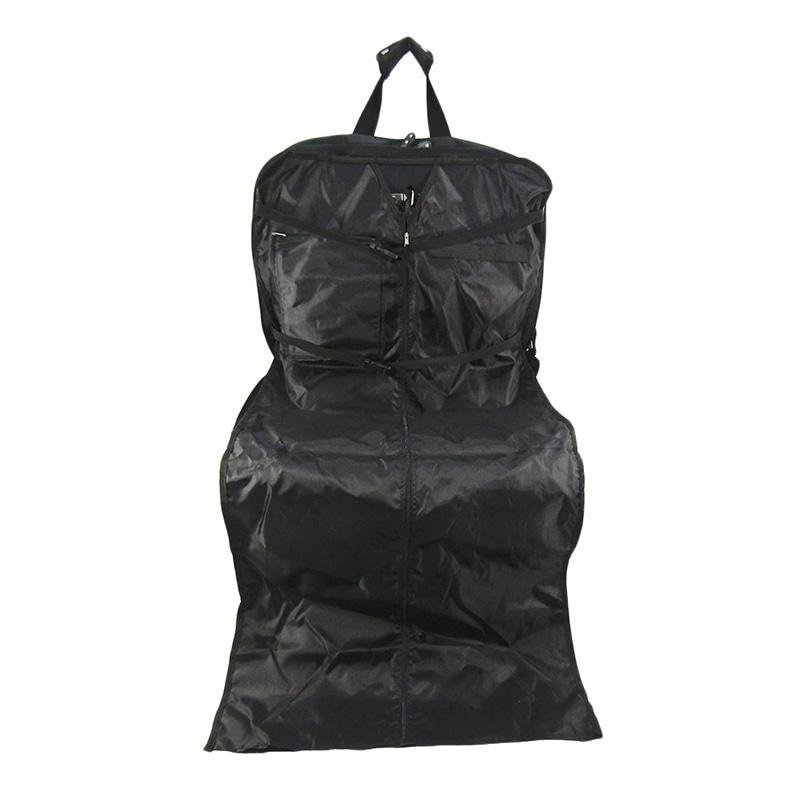 優美社 2WAYガーメントボストンバッグ ハンガー付き 3Y71 クロ 1個(ご注文単位1個)【直送品】