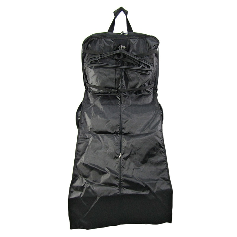 優美社 2WAYガーメントボストンバッグ ハンガー付き 3Y71 クロ 1個(ご注文単位1個)【直送品】