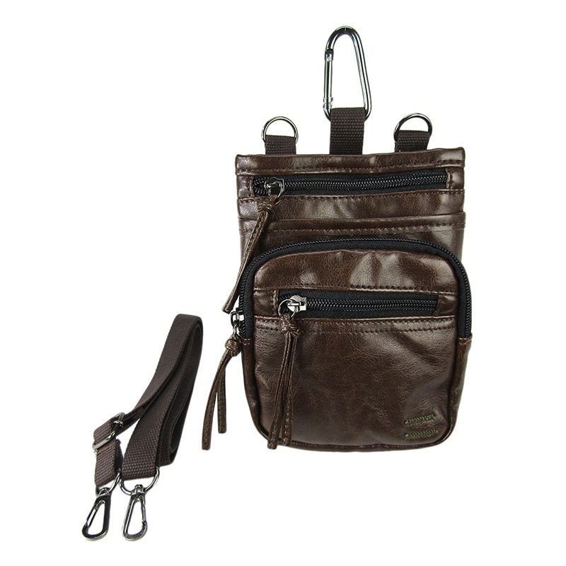 優美社 2WAY　PUシザーバッグ 1737-01 ブラウン 1本（ご注文単位1本）【直送品】