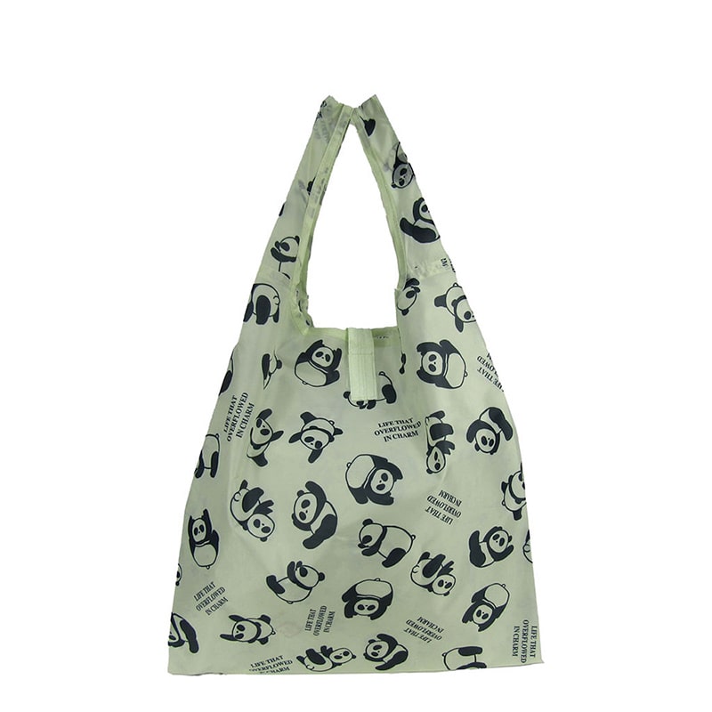 優美社 コンパクトエコバッグ 4324-04 ベージュ 1個（ご注文単位1個）【直送品】