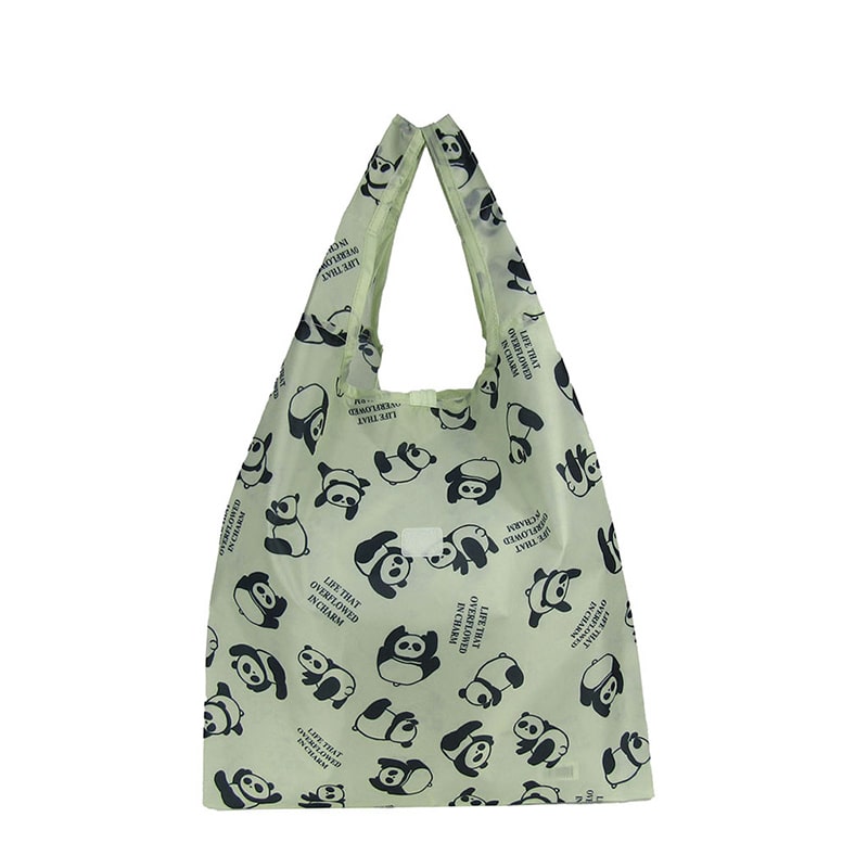 優美社 コンパクトエコバッグ 4324-04 ベージュ 1個(ご注文単位1個)【直送品】