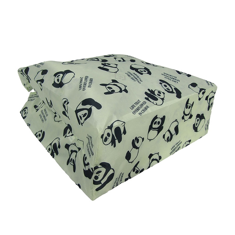 優美社 コンパクトエコバッグ 4324-04 ベージュ 1個(ご注文単位1個)【直送品】