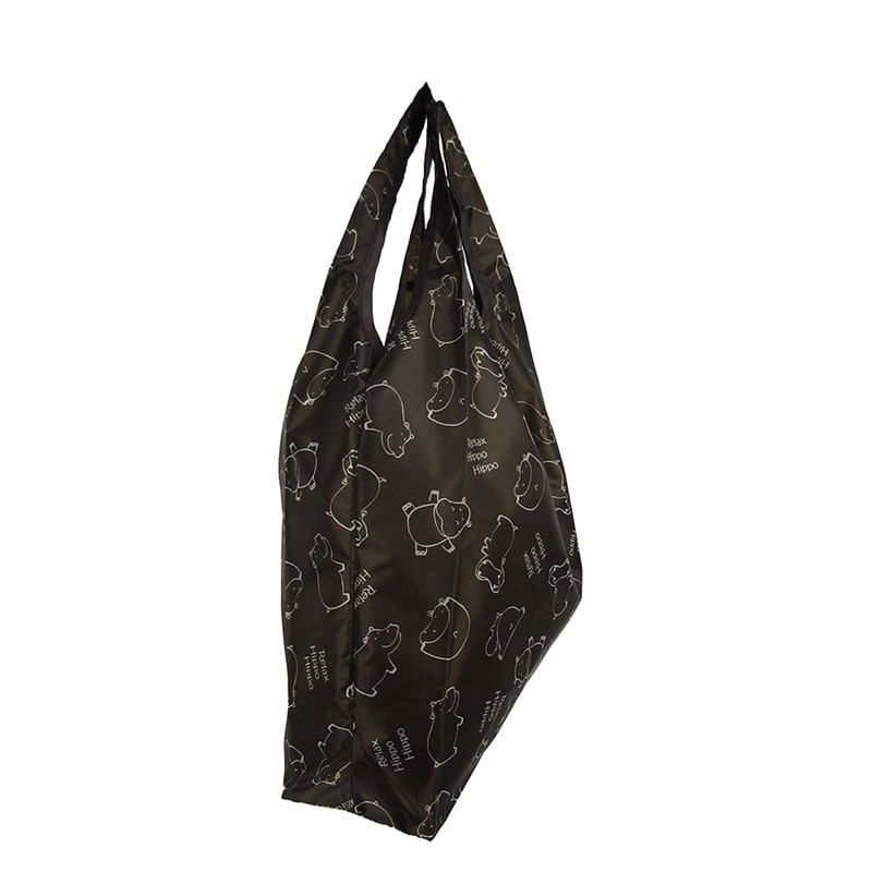 優美社 コンパクトエコバッグ 4324-07 チャ 1個（ご注文単位1個）【直送品】