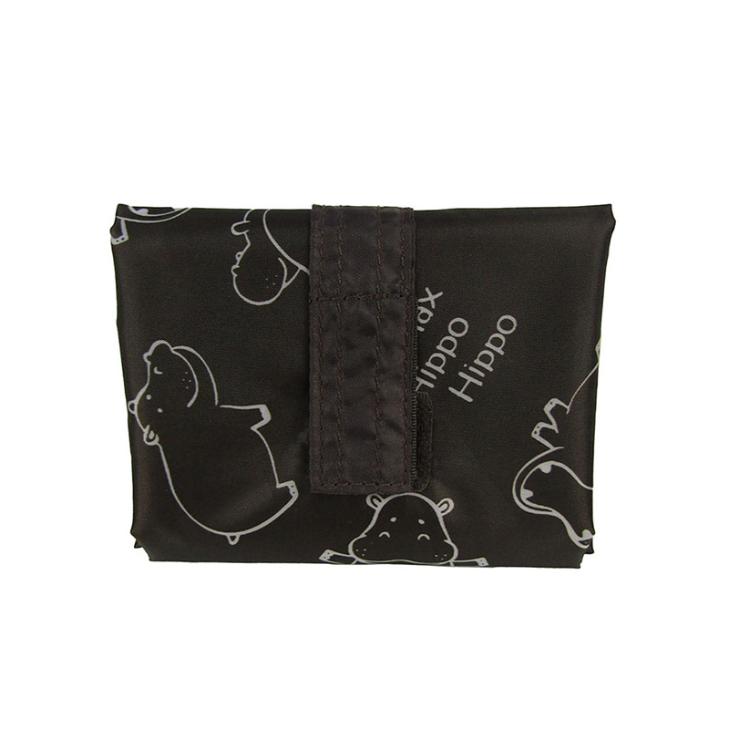 優美社 コンパクトエコバッグ 4324-07 チャ 1個（ご注文単位1個）【直送品】