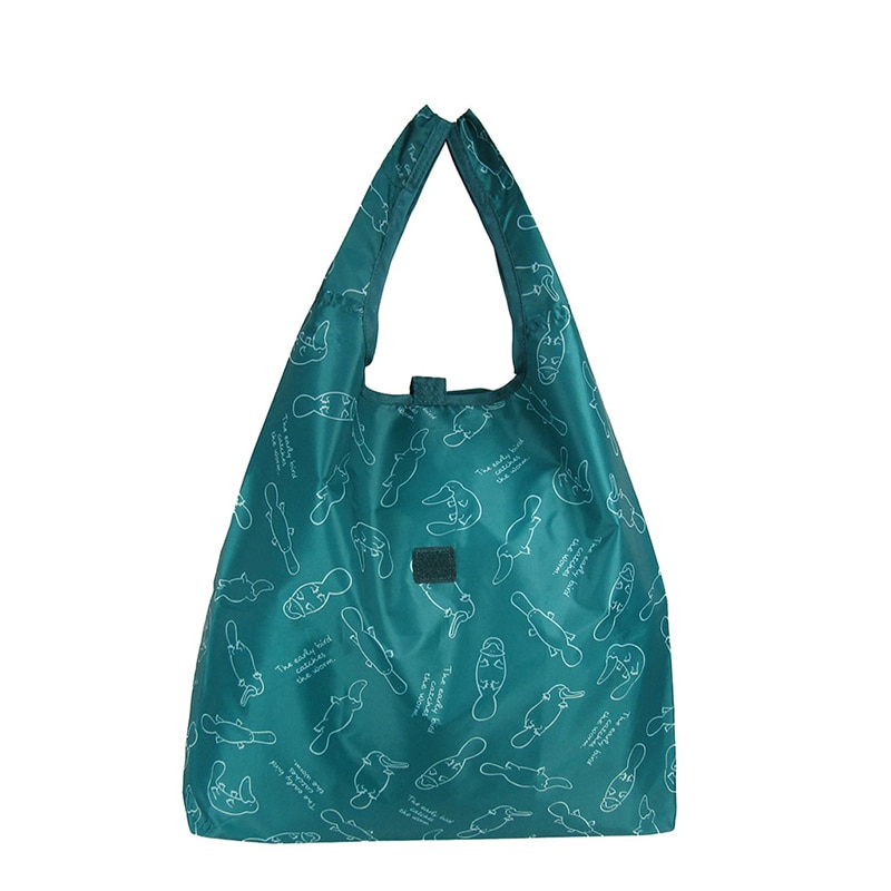 優美社 コンパクトエコバッグ 4324-08 グリーン 1個(ご注文単位1個)【直送品】